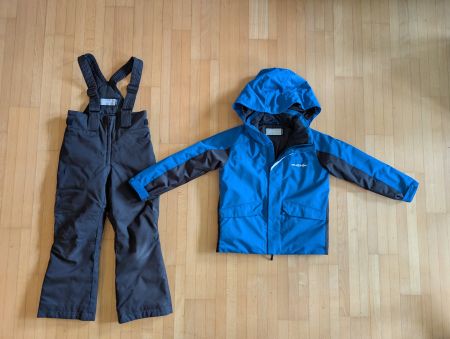 Phenix Blizzard Skianzug Kinder Gr. 120 blau/schwarz