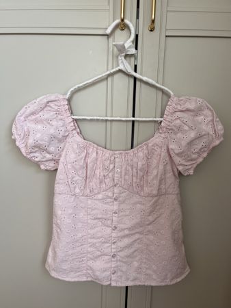 Hollister Top Rosa mit Blümchenmuster 