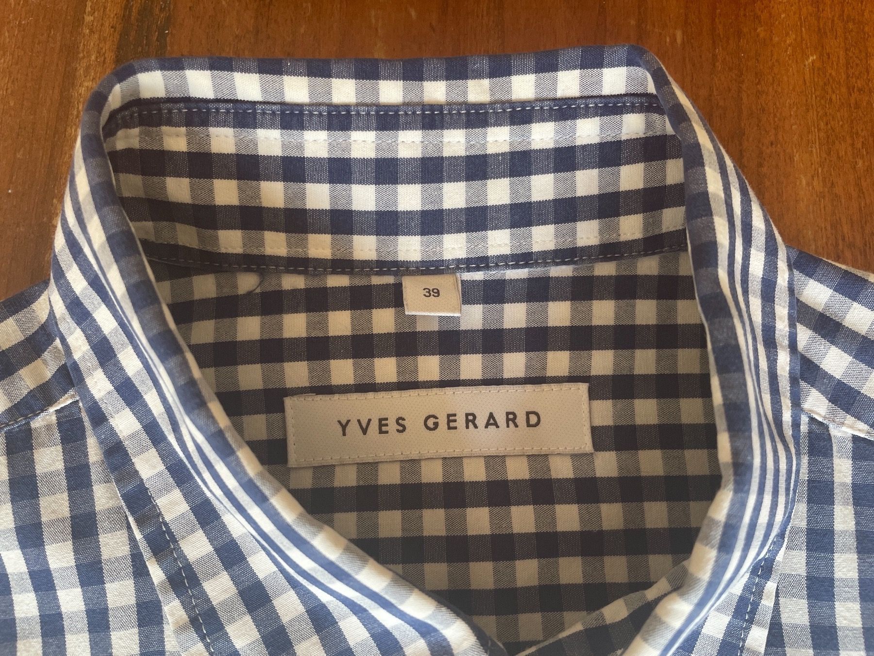 Camicie: Blau, weiss kariertes Hemd – Usato da Zürich venduto da pgr_9pzn 5