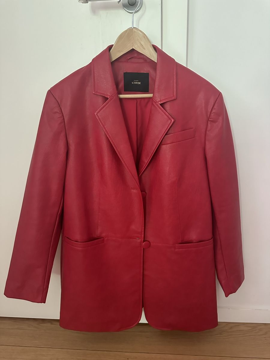 Twinset Giacche: Twinset faux-leather blazer size S – Nuovo (secondo la descrizione) da Geneve venduto da iri_dr5s 1
