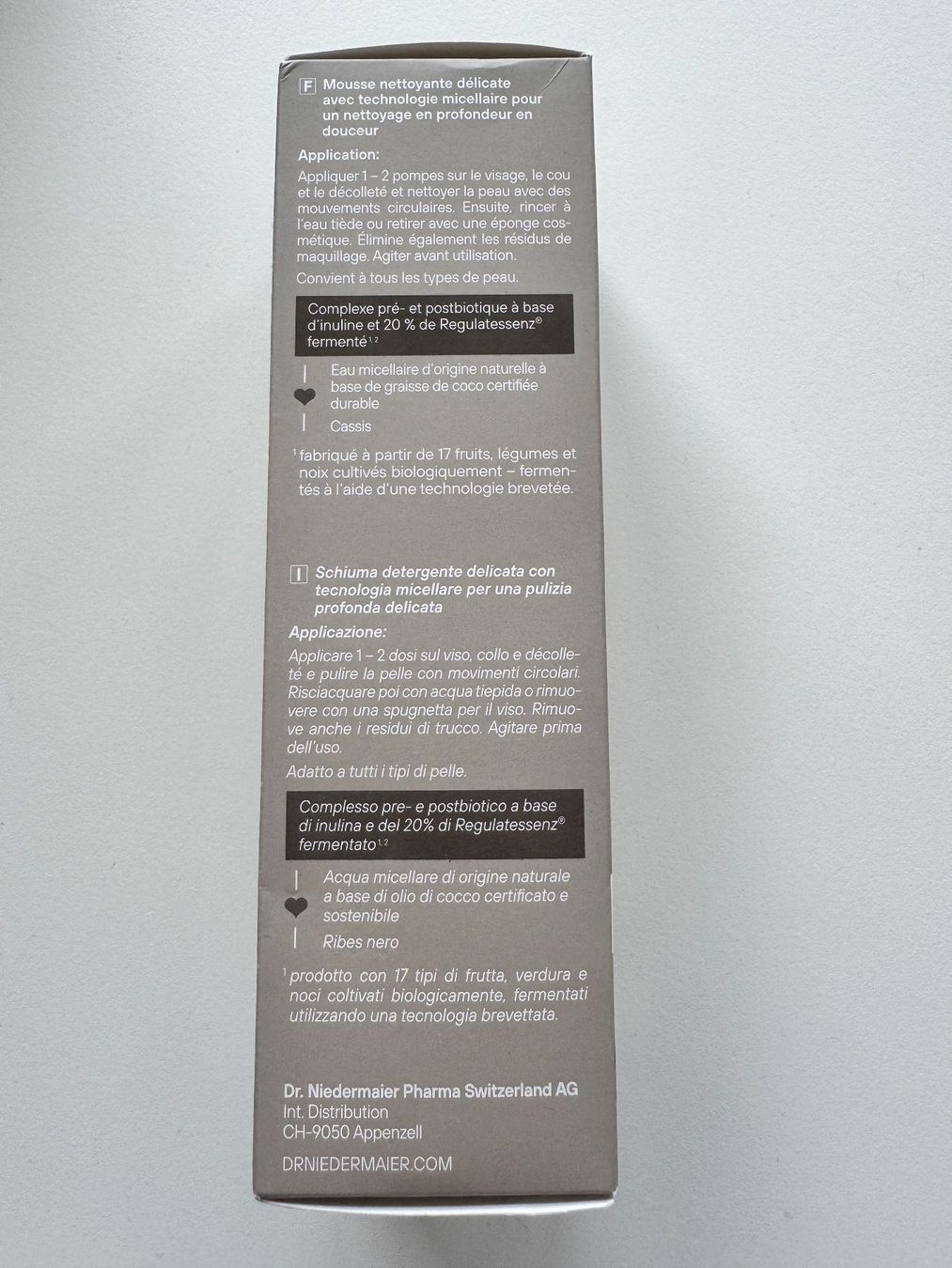 Cura del viso: Dr. Niedermaier Cleansing Foam – Nuovo e nell'imballaggio originale da Zürich venduto da Lionsands 3