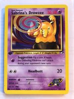 Sabrina's Drowzee 1st Gym Heoes - MINT - ab 1.-
