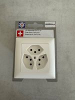 Feller UP Steckdose 3xT13 co in Weiss