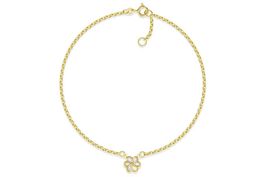 Fusskette 14k Echtgold 