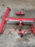 Modellflugzeug Draco rot mit Zubehör