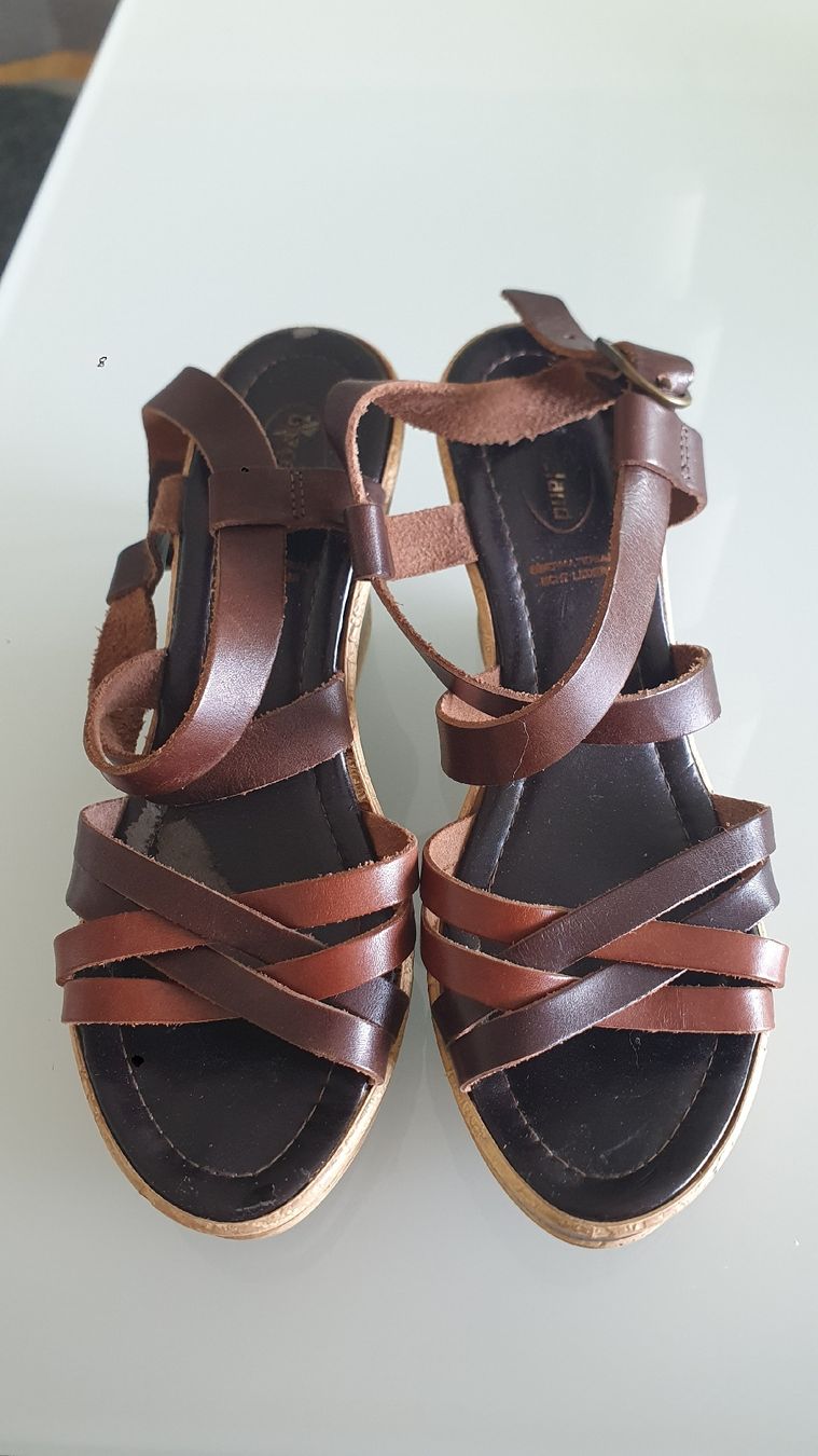 Graceland Chaussures femmes: Leder Sandalen braun – D'occasion à Zürich par editB