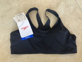 Speedo Fitness Bralette schwarz Grösse 38 neu