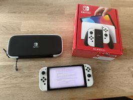 Nintendo Switch OLED OVP inkl. 256gb SD Karte und Tasche