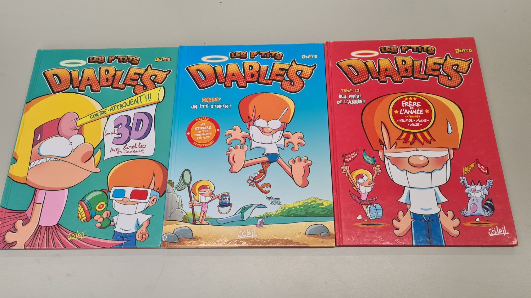 BD: 5 BD  Les P'tits Diables – Neuf (Voir description) à Châtonnaye par Jaydee6
