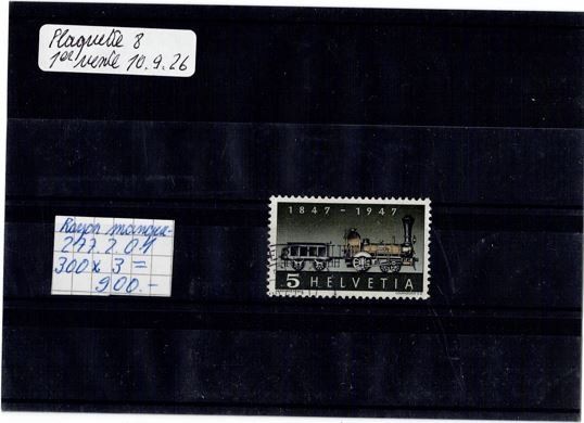 Tutti i francobolli: variété, 277.2.01 – Usato da Delemont venduto da toutdubon11