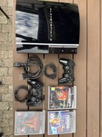 Sony PlayStation 3 Konsole mit 2 Controller und 3 Spielen