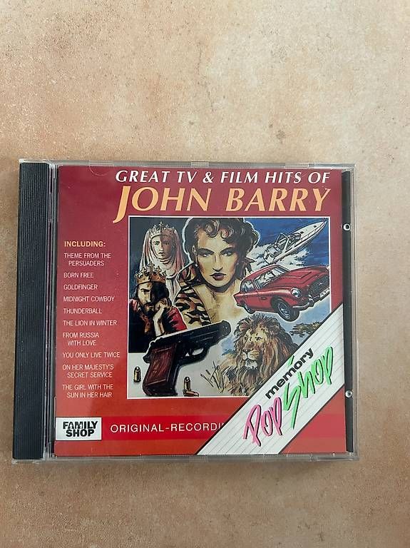 CD: John Barry Great TV & Filmhits – Usato da Wiggiswil venduto da Cwi0