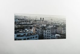 Wandbild Paris auf Alu Dibond 80x35cm neu