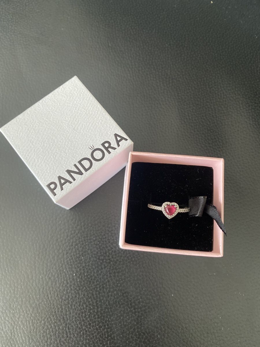 Pandora Anelli: Bague cœur rose en argent 925 – Usato da Ecuvillens venduto da bru_9pbq 2
