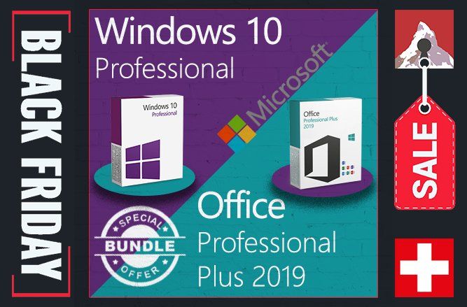 Windows 10 Pro & Office 2019 Pro Plus - BLACK FRIDAY (Gebraucht) in ...
