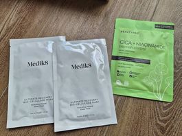 Set aus 3 Gesicht Masken