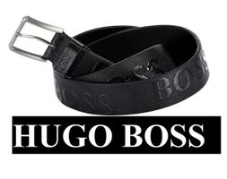 95 NEU Hugo Boss Gürtel Hosengurt Ledergurt Anzug Hose GURT
