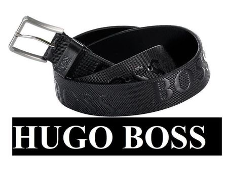 95 NEU Hugo Boss Gürtel Hosengurt Ledergurt Anzug Hose GURT