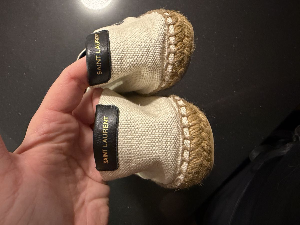 Saint Laurent Scarpe da donna: Saint Laurent Espadrilles beige Grösse 37 – Usato da Beringen venduto da Edu-Nati 2