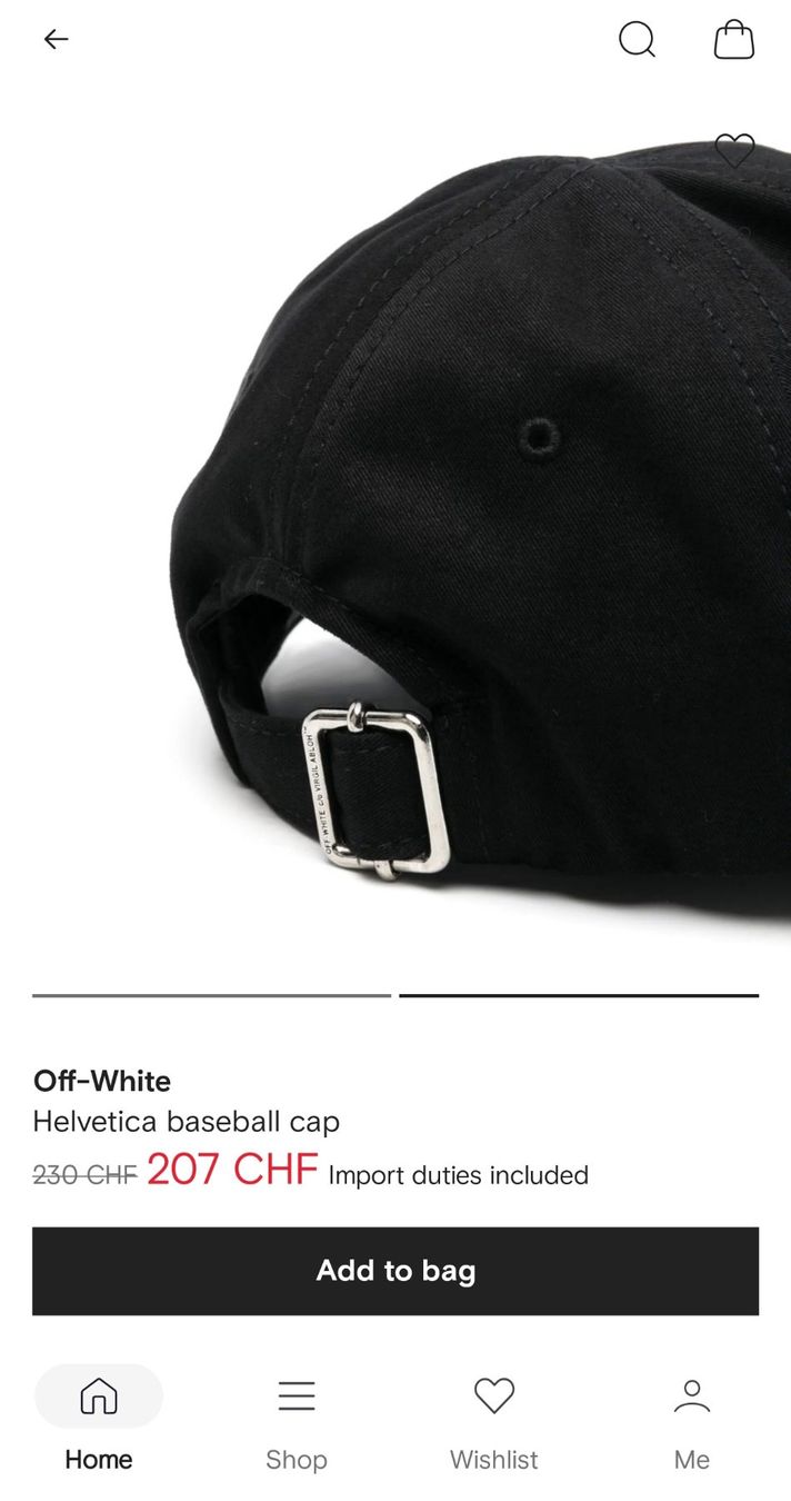 Chapeaux, bonnets & casquettes: Off-white Cap (New) Off white – Neuf avec emballage d'origine à Altdorf UR par Swissglam 6