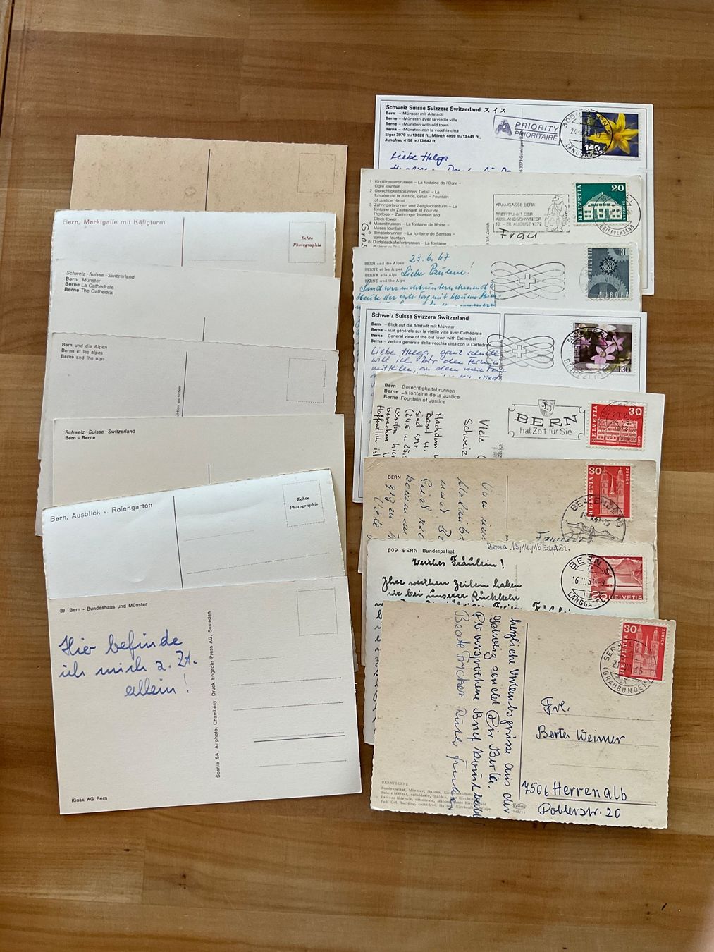Cartoline postali: AK Sammlung von Bern – Usato da Rümlang venduto da Kartenpost1 1