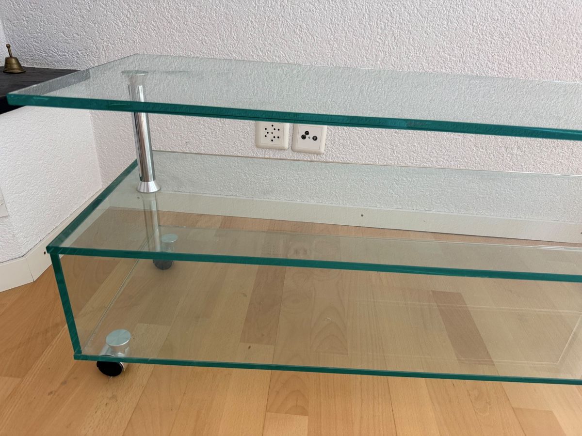 Meubles TV: Glas TV-Möbel – D'occasion à Bellmund par Nicooo03 1