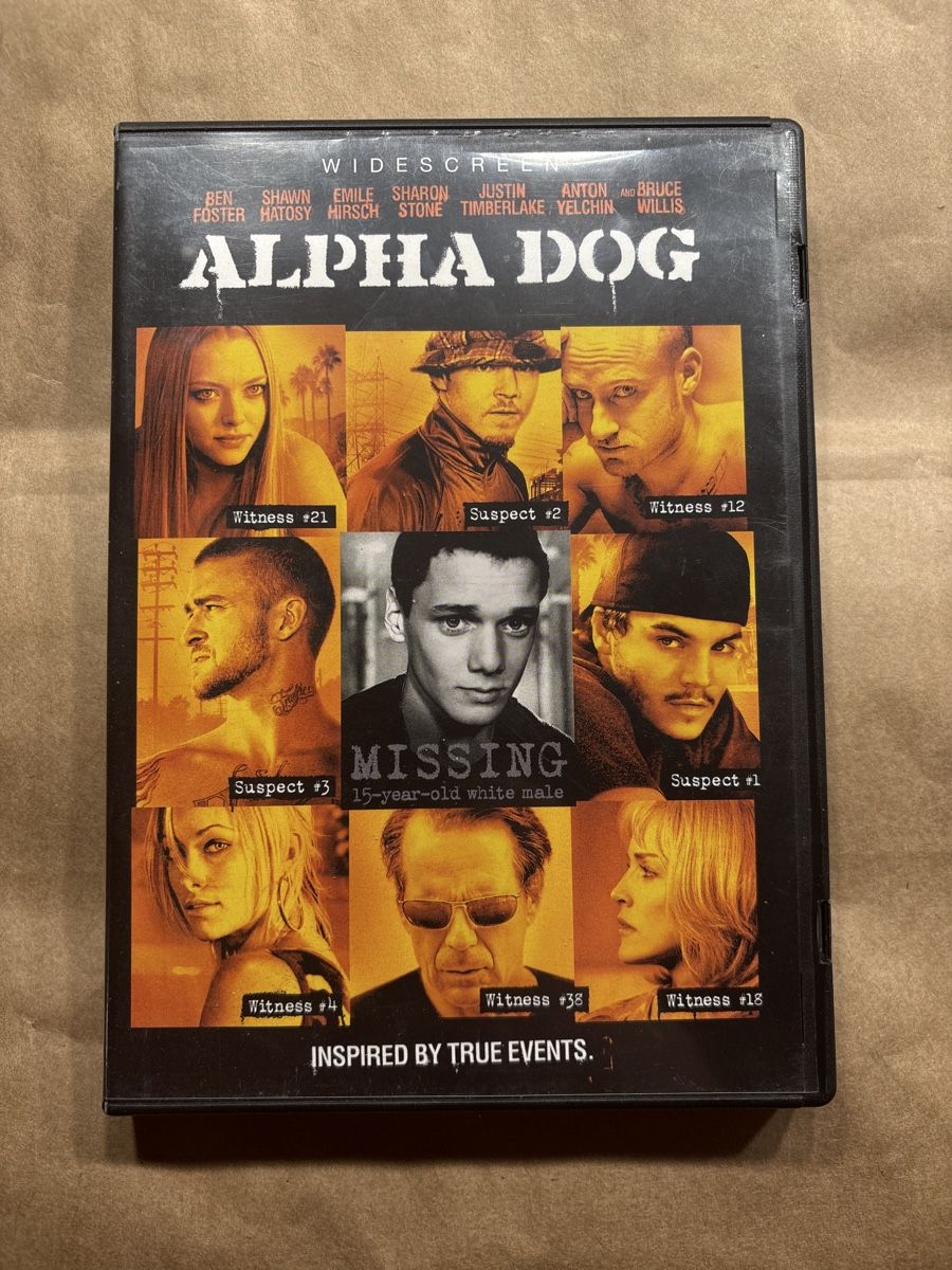 Tutti i DVDs: Alpha Dog (2204) – Usato da Ruswil venduto da Slivio_