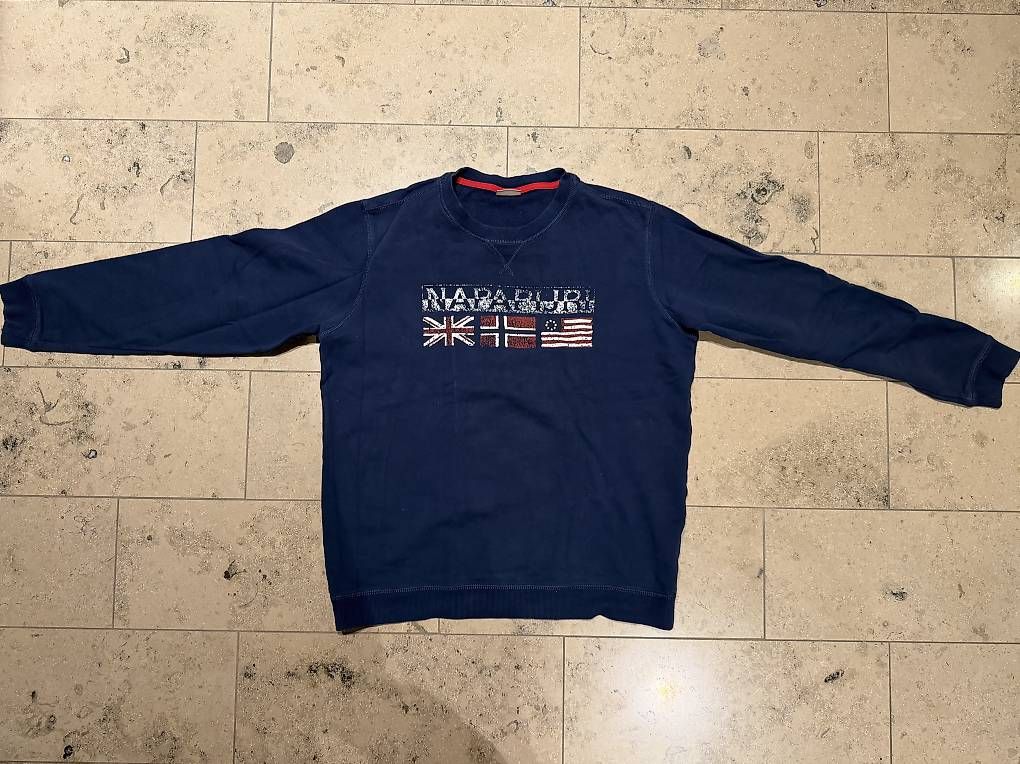 Pulls & Sweat-shirts: Napapijri Pullover dunkelblau, Grösse XL – D'occasion à St. Gallen par luk_zq79