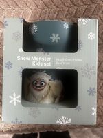 Neues Winter -Set Schneemonster Tasse und Schüssel Coop