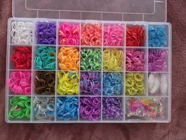 Loom Bänder, farbige Gümmeli