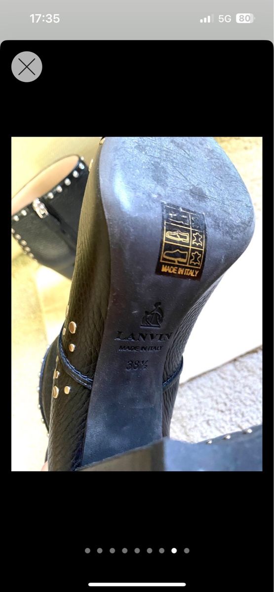 Lanvin Scarpe da donna: Lanvin Ankle Boots – Nuovo (secondo la descrizione) da Fällanden venduto da mar_v6pd 7