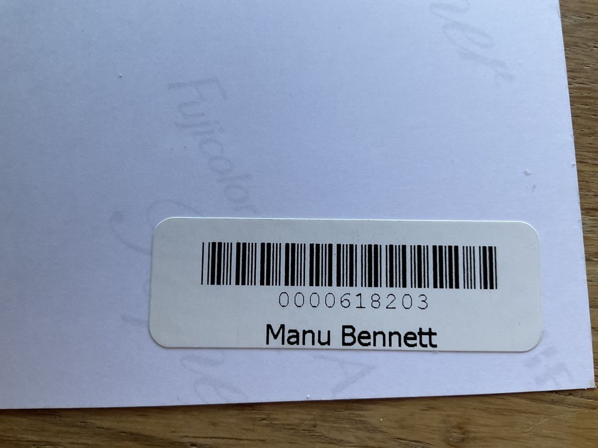 Autogramme: Manu Bennett original Autogramm – Neu und originalverpackt aus Hittnau von workaholic60 1