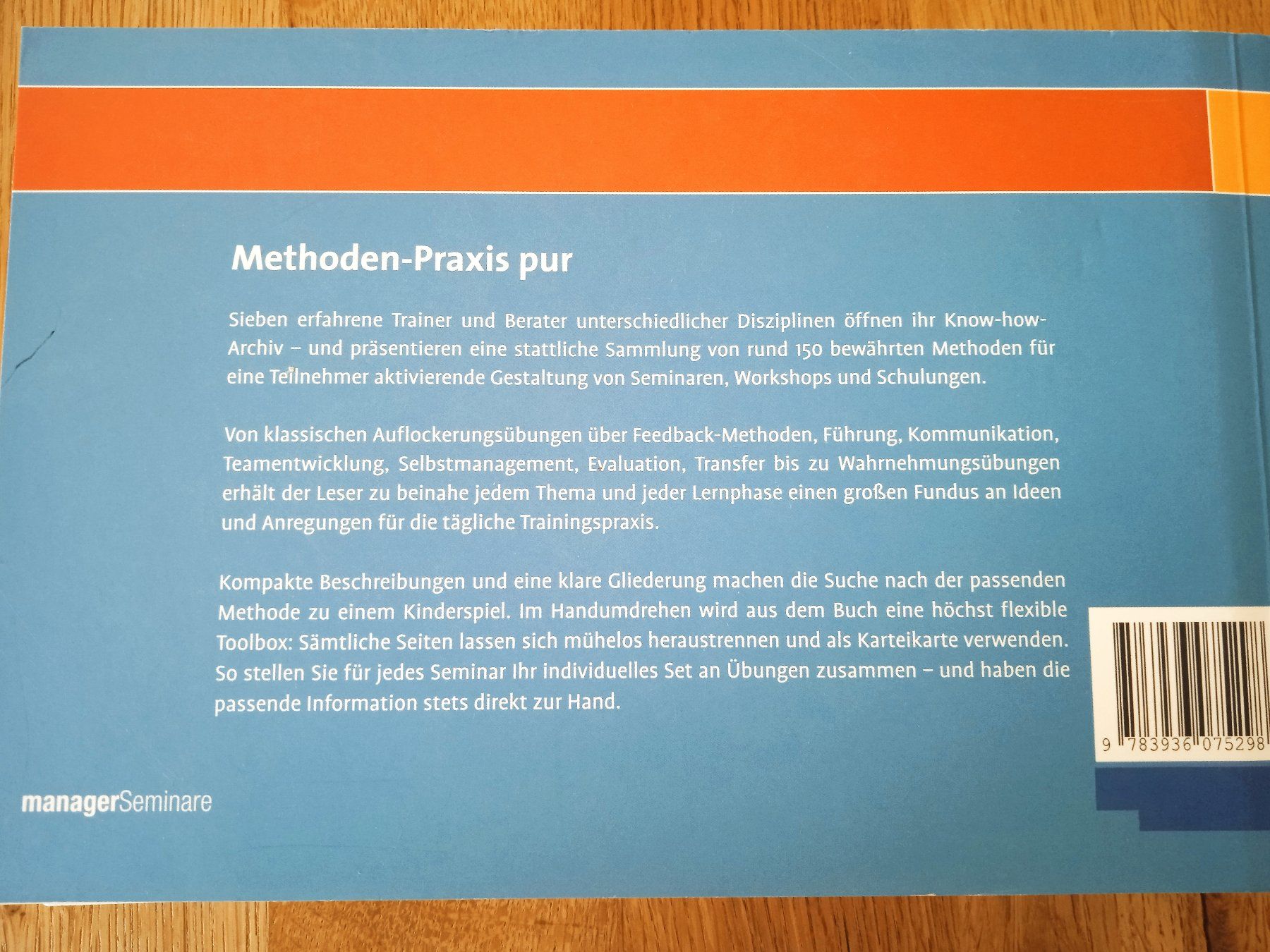 Libri: Methodensammlung für Trainerinnen und Trainer – Usato da Rothrist venduto da MaSa82 1