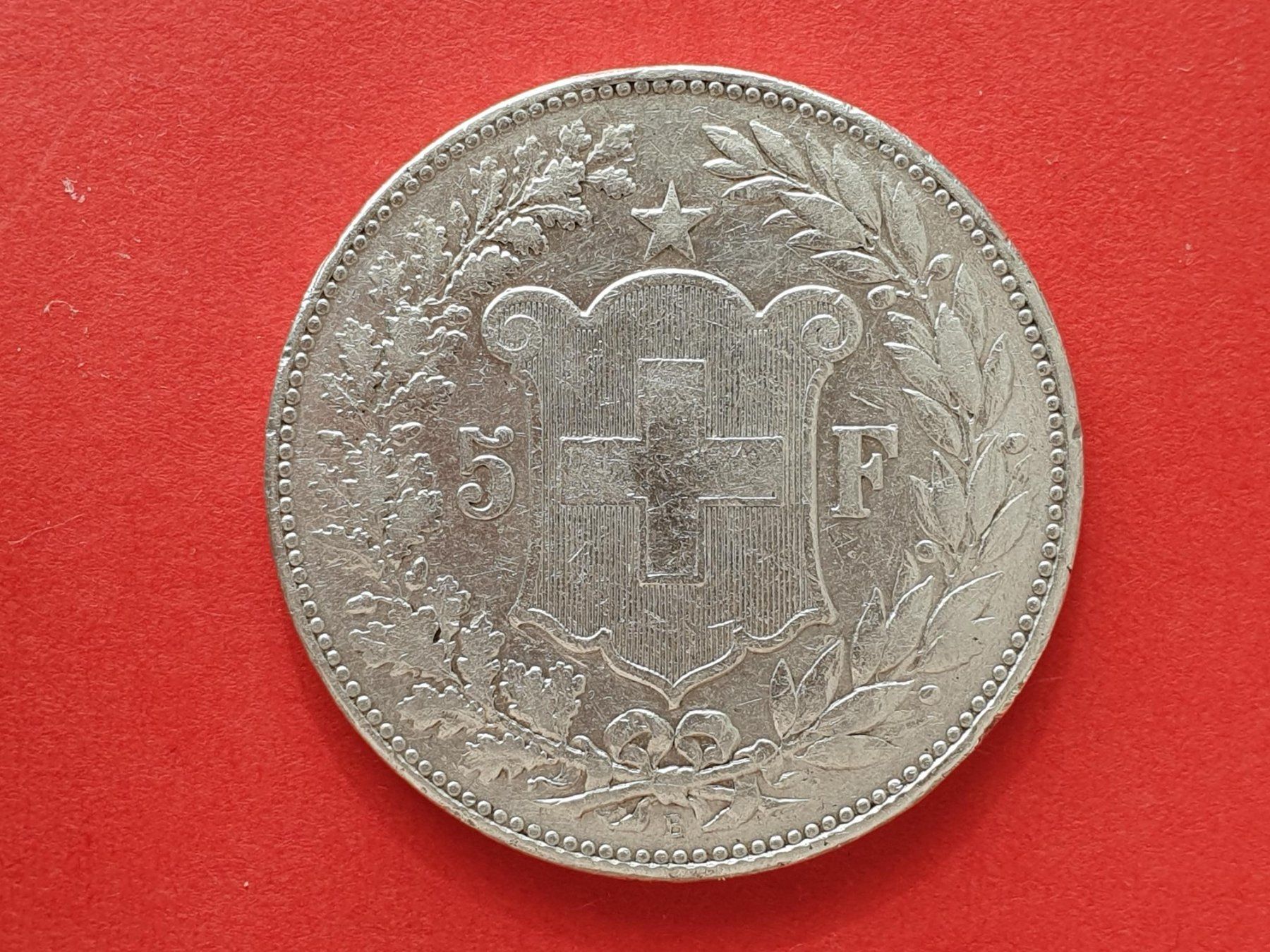 Tutti le monete: 5 Franken 1900 Super Tip-top Rare – Usato da luzern venduto da Jrouge 1