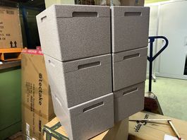 6 Stk. neue Mini Thermoboxen zum Isolieren