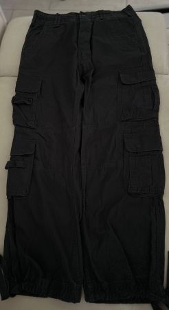 Schwarze Brandit Cargohose