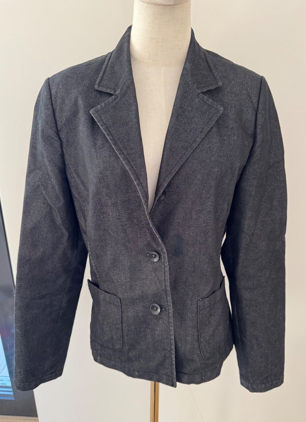 Max Mara Giacche: Max&Co. Blazer dunkelgrau Denim – Usato da Zürich venduto da di_archive 1
