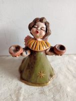 Original Bozner Engel Kerzenhalter Keramik Italy Thun Mod.D