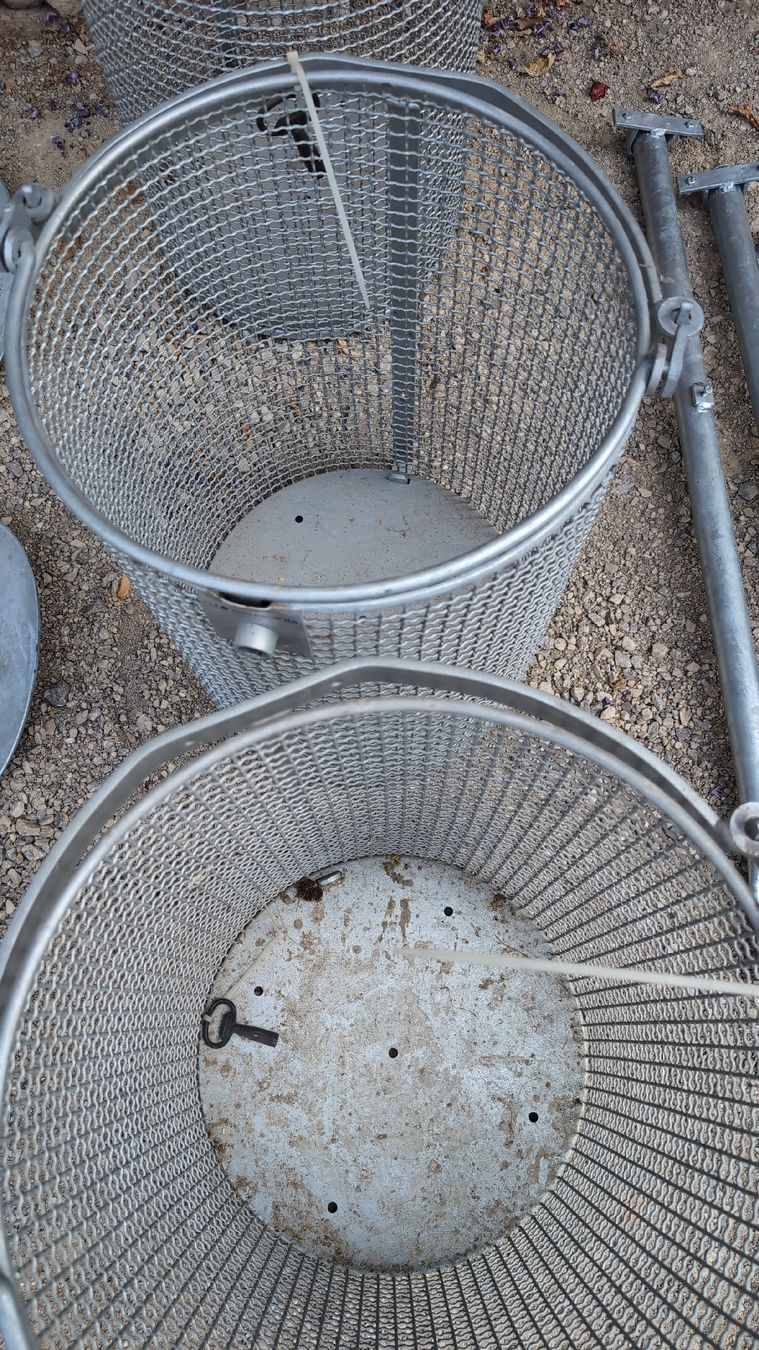 Abfalleimer: Drawag metall Abfallbehälter Mülleimer – Neu (gemäss Beschreibung) aus Oltingen von gys_2yjc 4