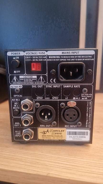 Amplificatori: SPL preampli microphone Tube - transistor - Class A – Usato da Arbaz venduto da Weiss1523 1