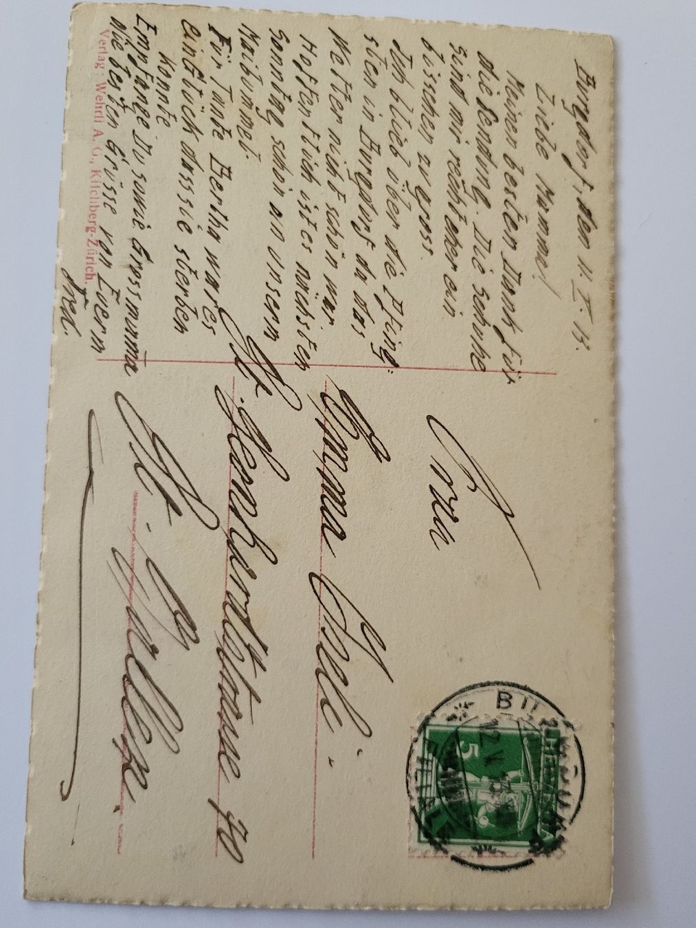 Cartoline postali: Alte Ansichtskarte Burgdorf, R21 – Usato da nunningen venduto da mic_88k2 1