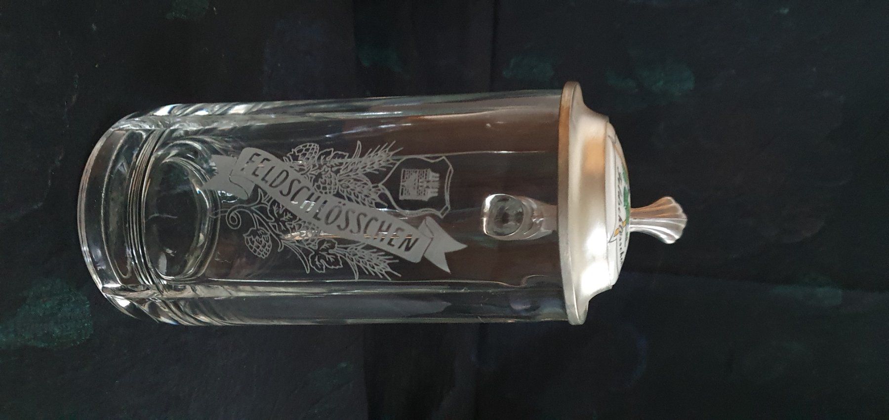 Feldschlösschen Gläser: 3 x Feldschlösschen Glas mit Deckel – Gebraucht aus Läufelfingen von jac_vp95 1