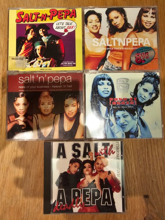 Cd Salt N Pepa A Salt With A Deadly Pepa 4 Singles Kaufen Auf Ricardo 6089