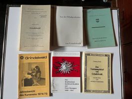 buch, posten bücher hefte grindelwald