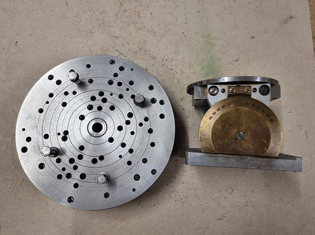 Schaublin Altro per industria metallurgica: Schaublin 102  W20 Planscheibe 200mm – Usato da Zihlschlacht venduto da Fan2002 1