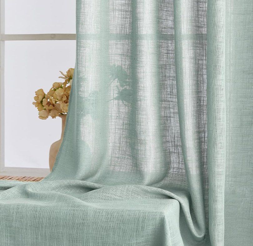 Vorhänge: Vorhänge Leinen 2er Set BxH 140x175cm – Neu (gemäss Beschreibung) aus Adlikon b.Regensdorf von MK-VORHANGSERVICE 5