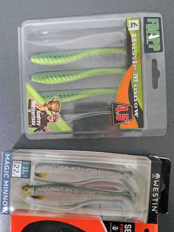 Gummifisch Köder Set 6 Stück - Ideal Für Raubfischangeln