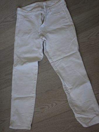 Stretch Jeans weiss, slim, Gr. 40