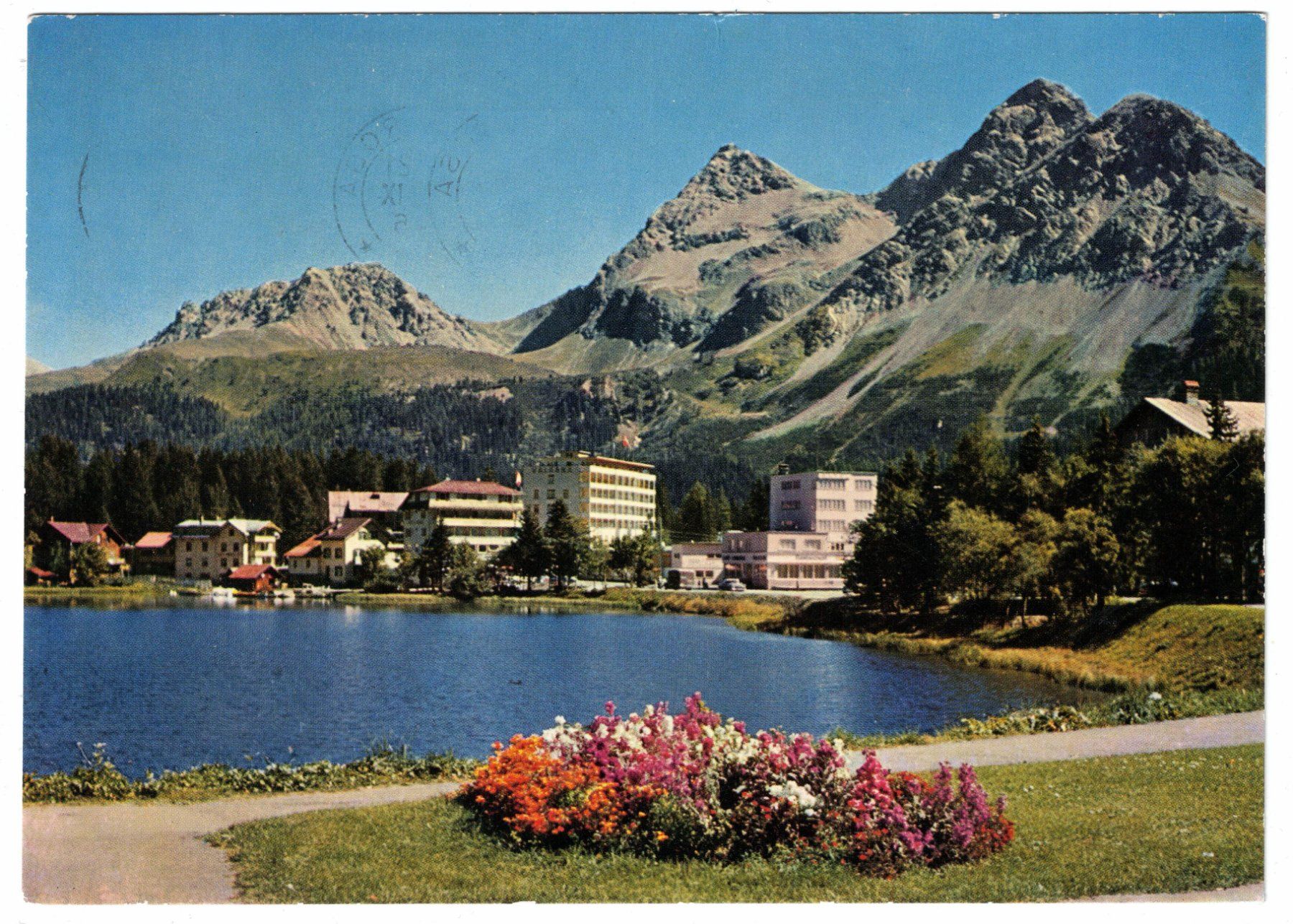 Cartoline postali: Ansichtskarte Arosa Obersee – Usato da Küsnacht ZH venduto da scholli58