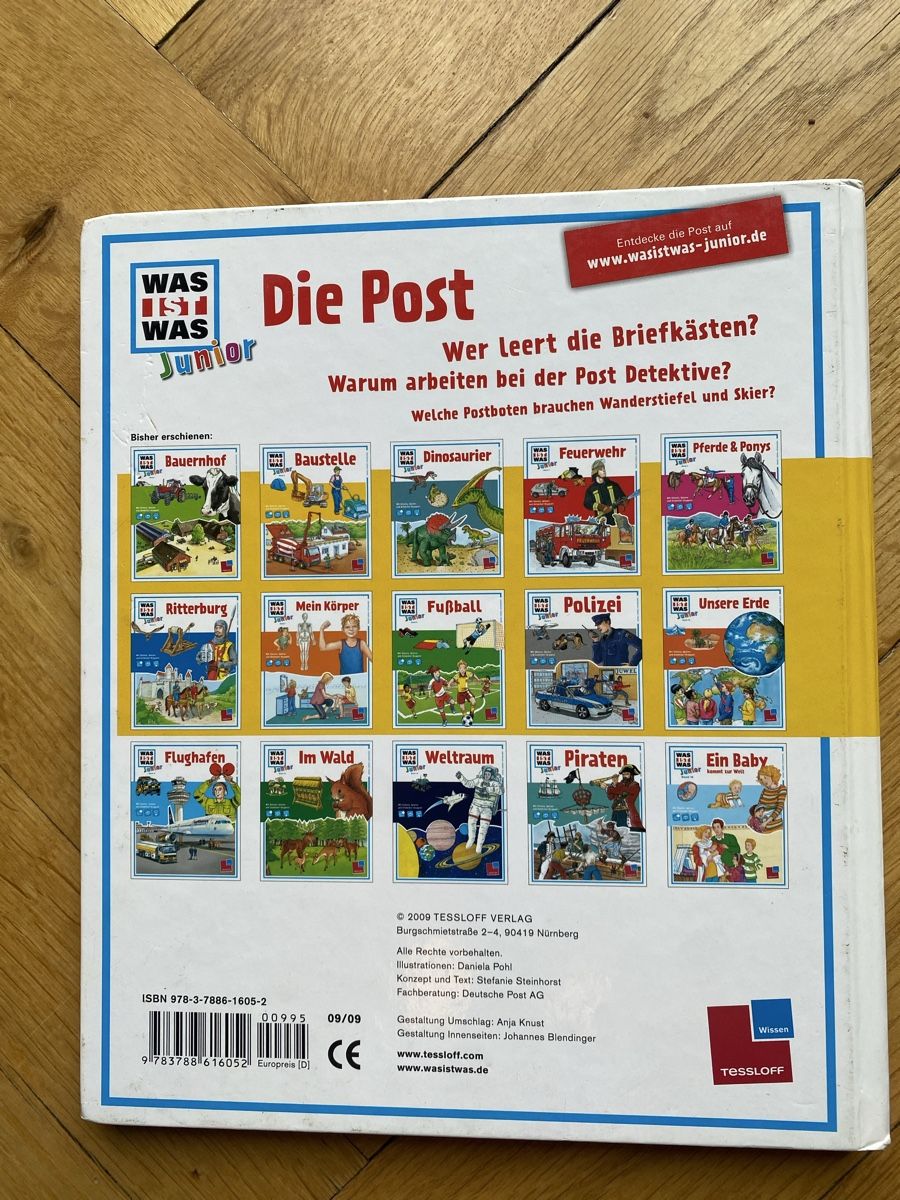 Libri: WAS IST WAS Junior Band 15: Die Post – Usato da Zürich venduto da rotschwarzkaeppchen 2